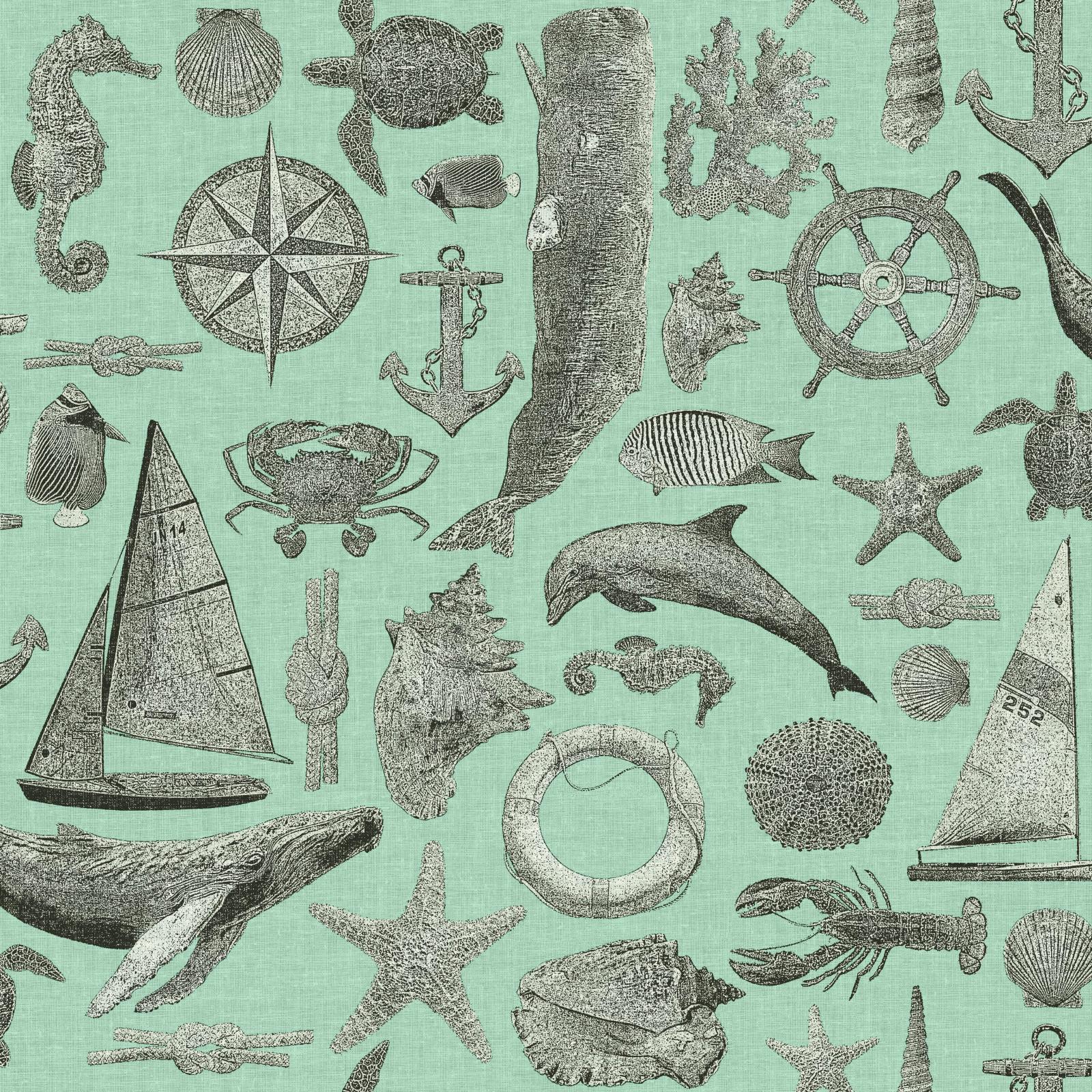 York Wallcoverings Nautical Living Maritime Wallpaper
