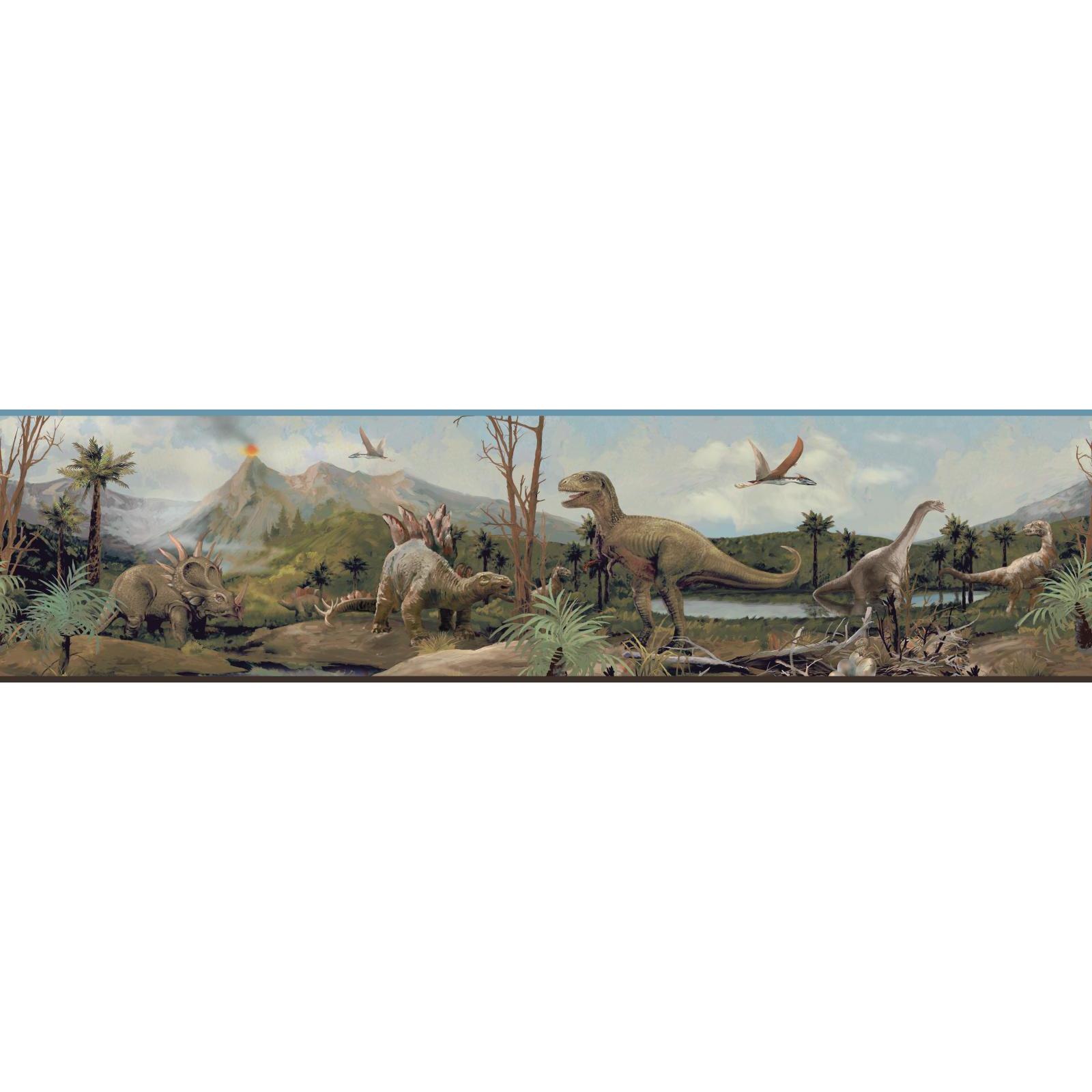 York Wallcoverings Brothers And Sisters V 101 Million Years Ago Border