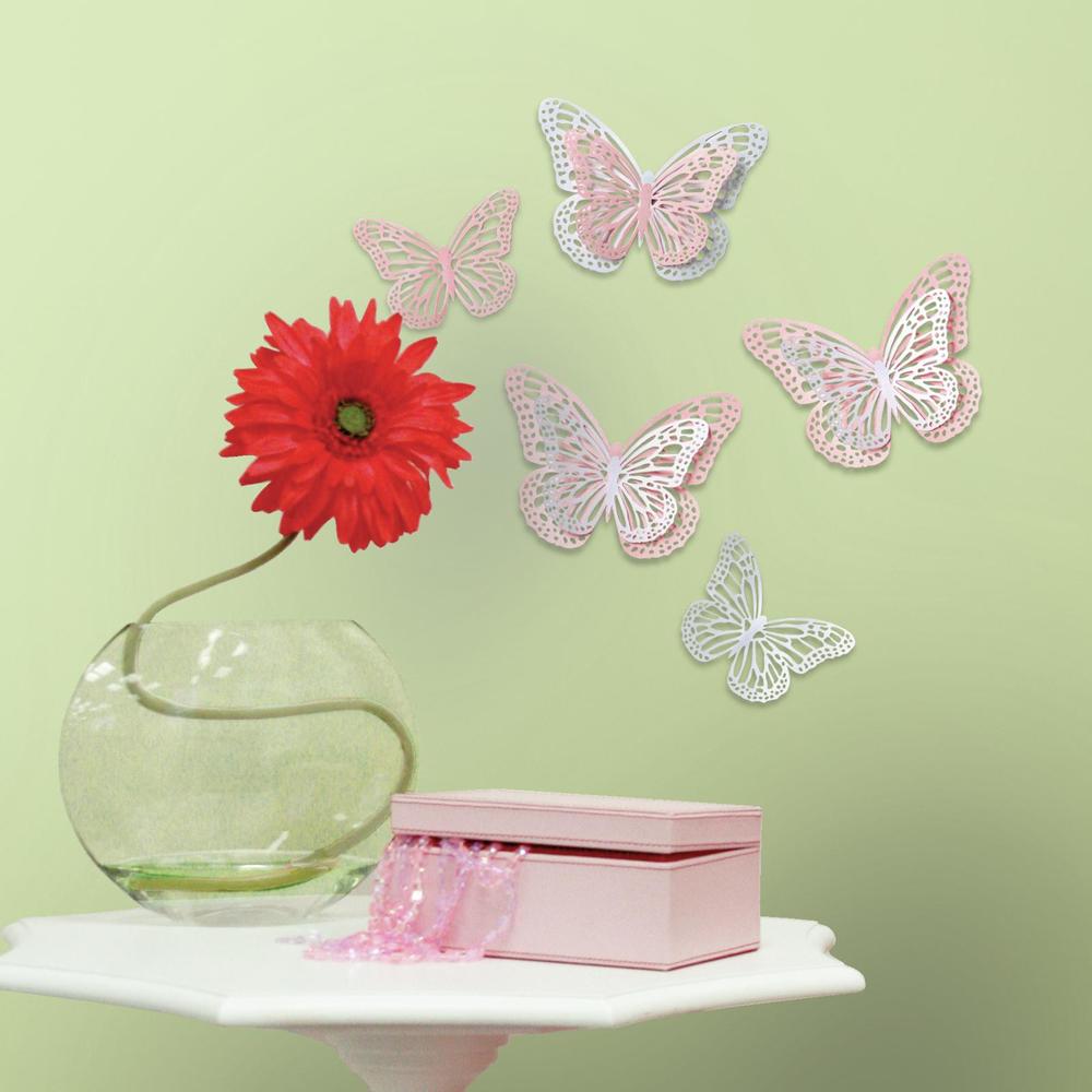 RoomMates Butterfly Surface Embellishments