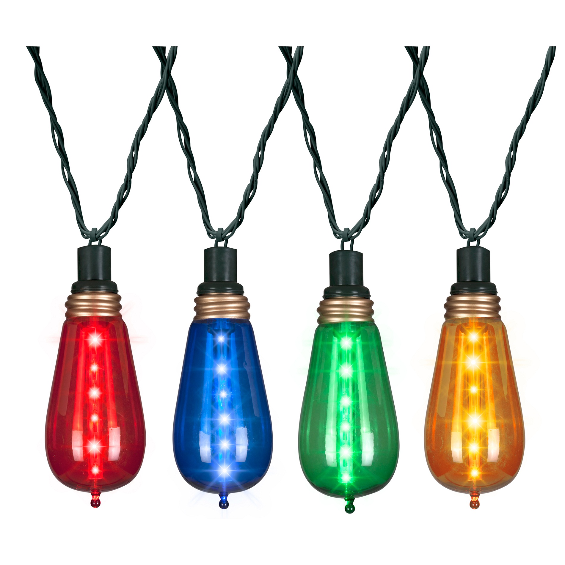 Glimmer Christmas Light String: Classic Colors with Kmart