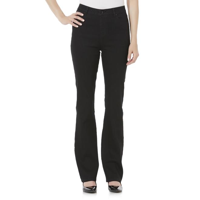 Attention Women's Modern Fit Bootcut Twill Pants Clothing, Shoes