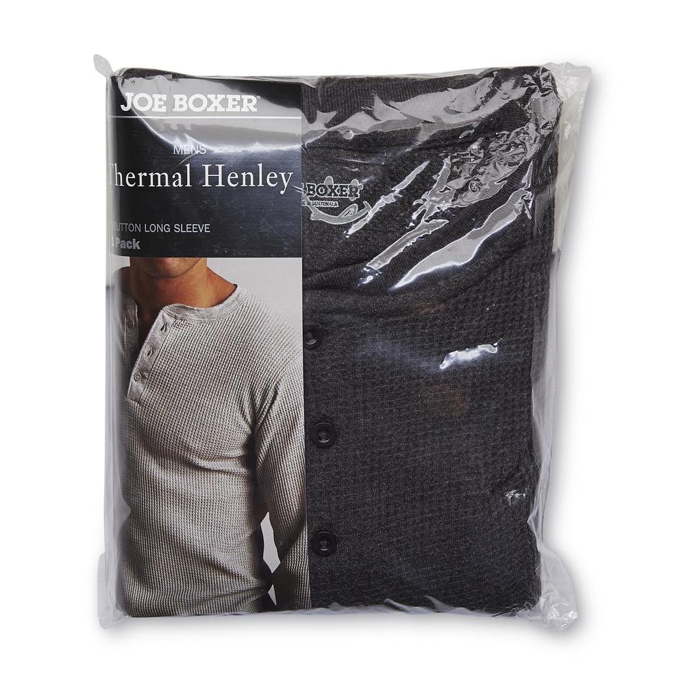 Men's Big & Tall Thermal Henley Shirt