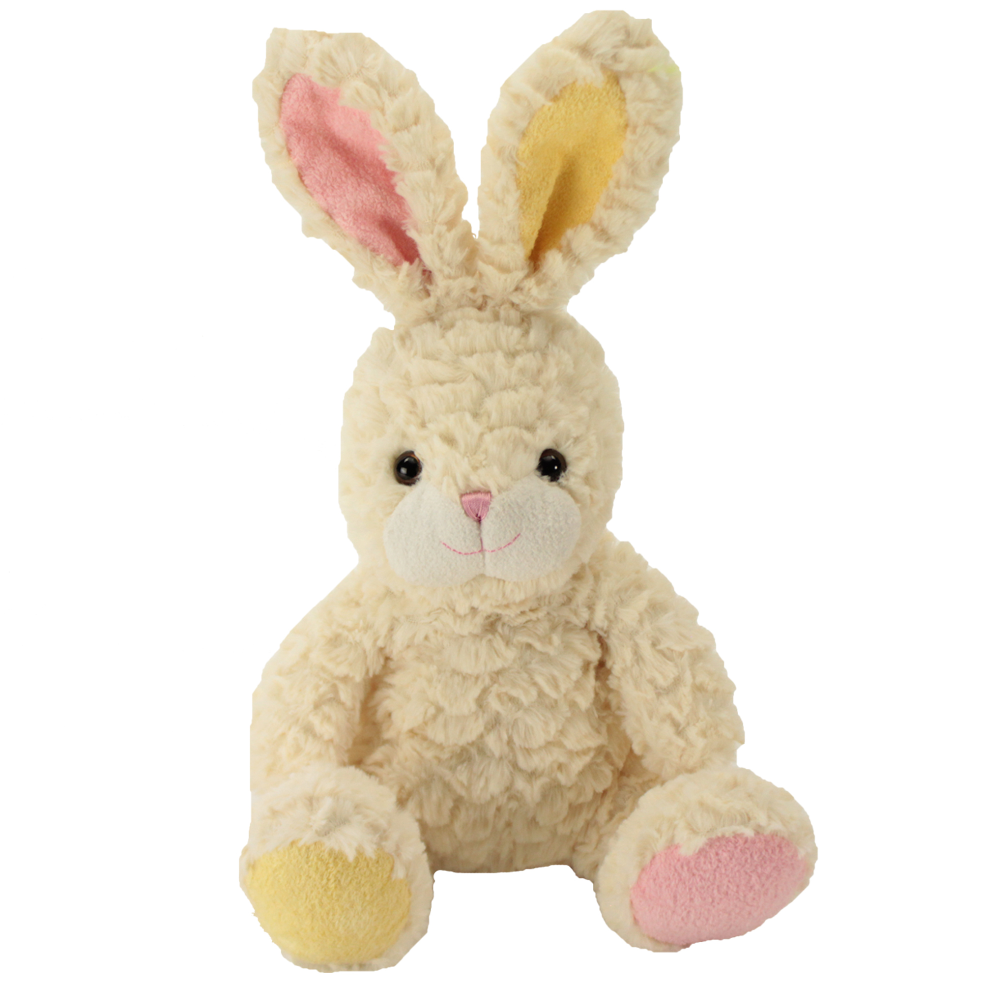 Easter Jubilee 18 Natural Cream Bunny With Multi Colored Feet Shop 