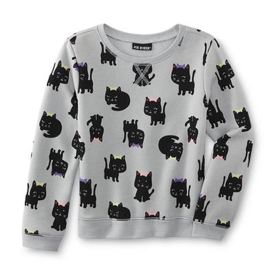 Infant & Toddler Girl's Graphic Sweatshirt - Kittens