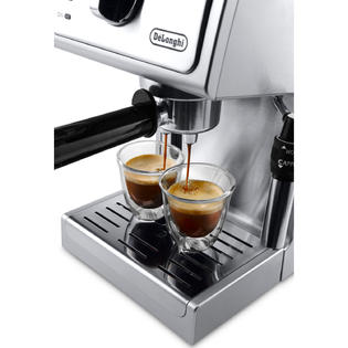 DeLONGHI ECP3630 15-Bar Pump Espresso and Cappuccino Machine, Stainless Steel
