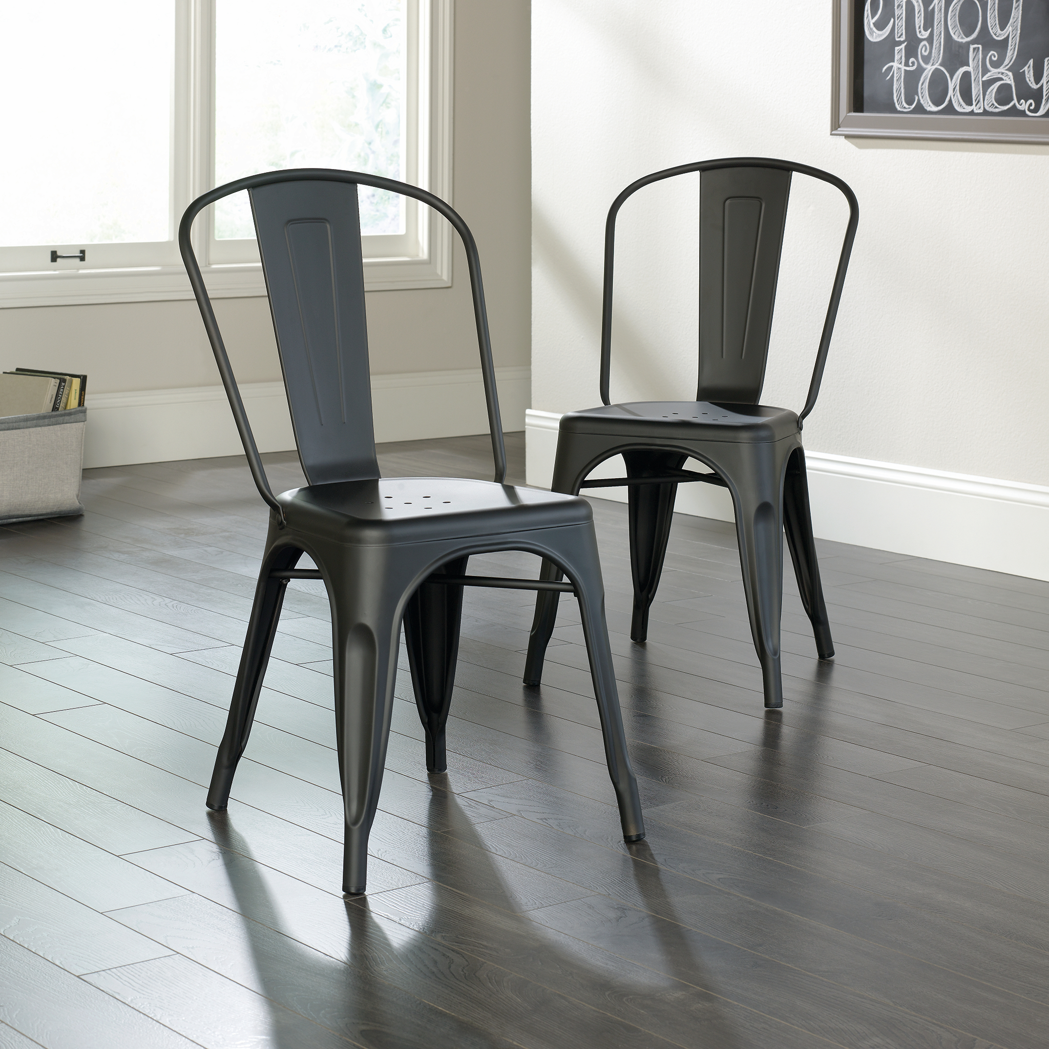 UPC 042666012621 product image for Sauder Metal CafÃ© Dining Chair 2pk | upcitemdb.com