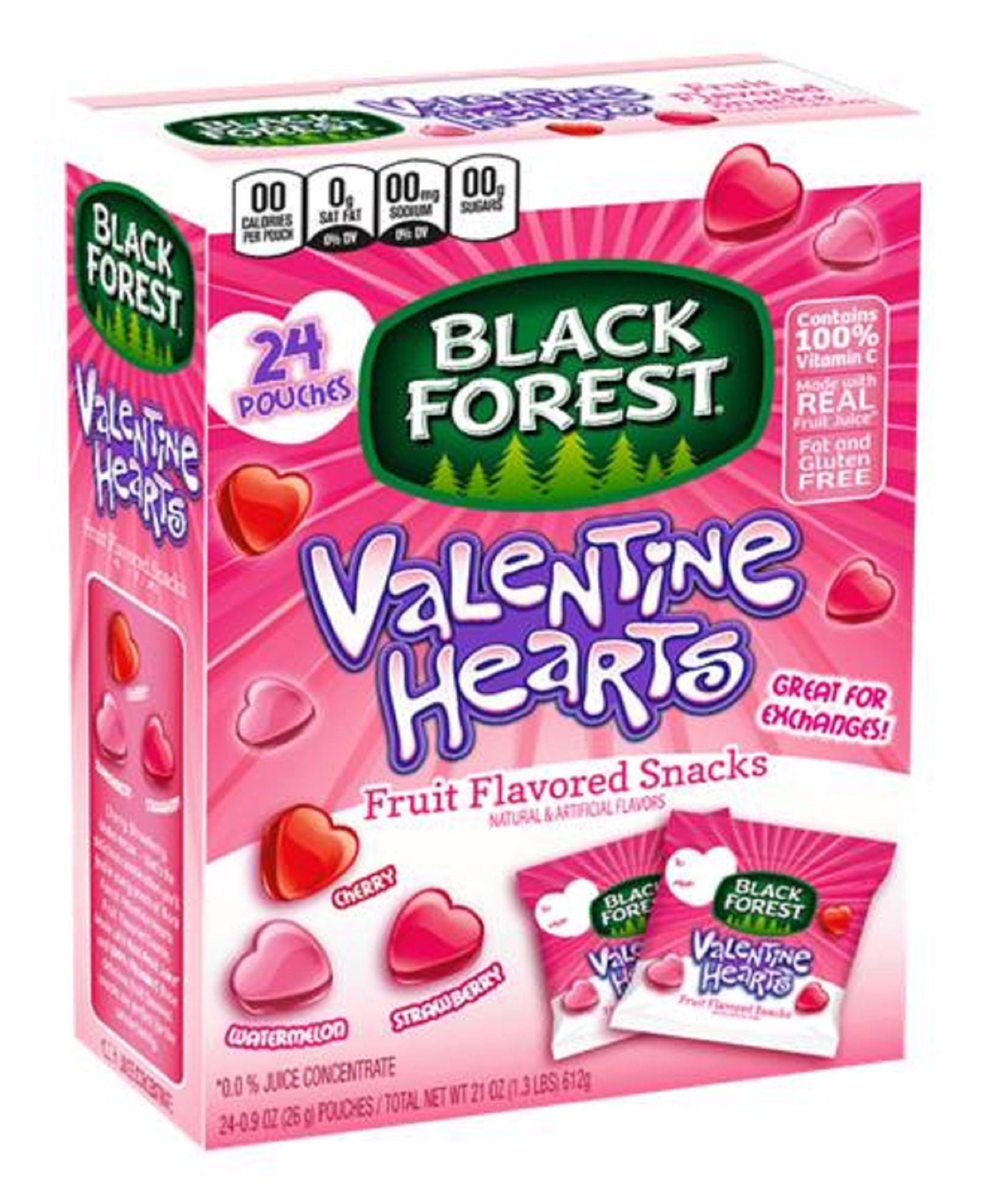 Black Forest Valentine Hearts Fruit Flavored Snacks Shop Your Way