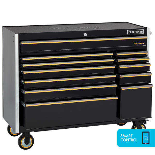 Craftsman Proseries 115826 52 12 Drawer Rolling Cart With Smart