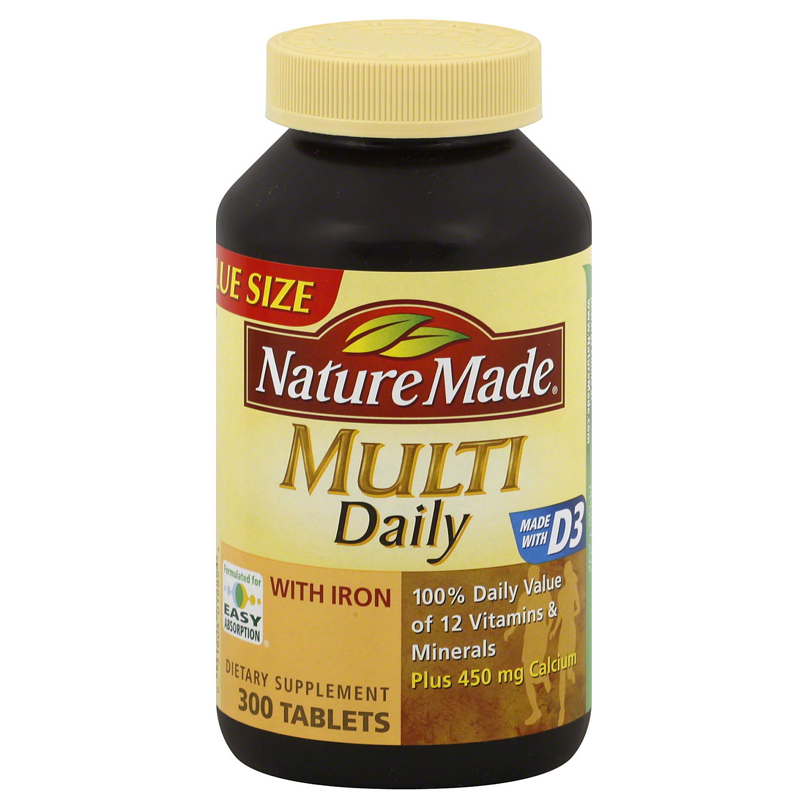 Multi Daily, Value Size, 300 Tablets