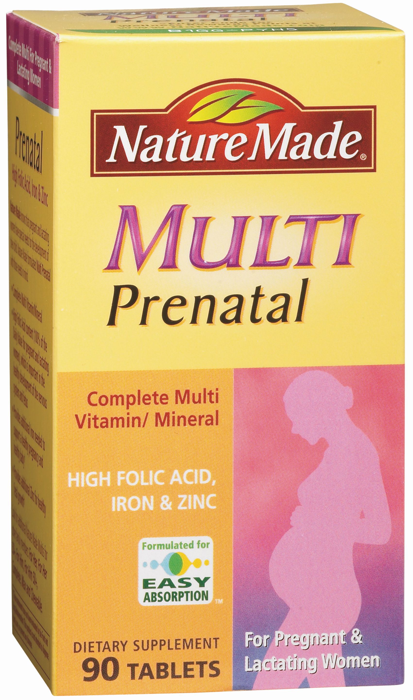 Multi Prenatal, 90 Tablets