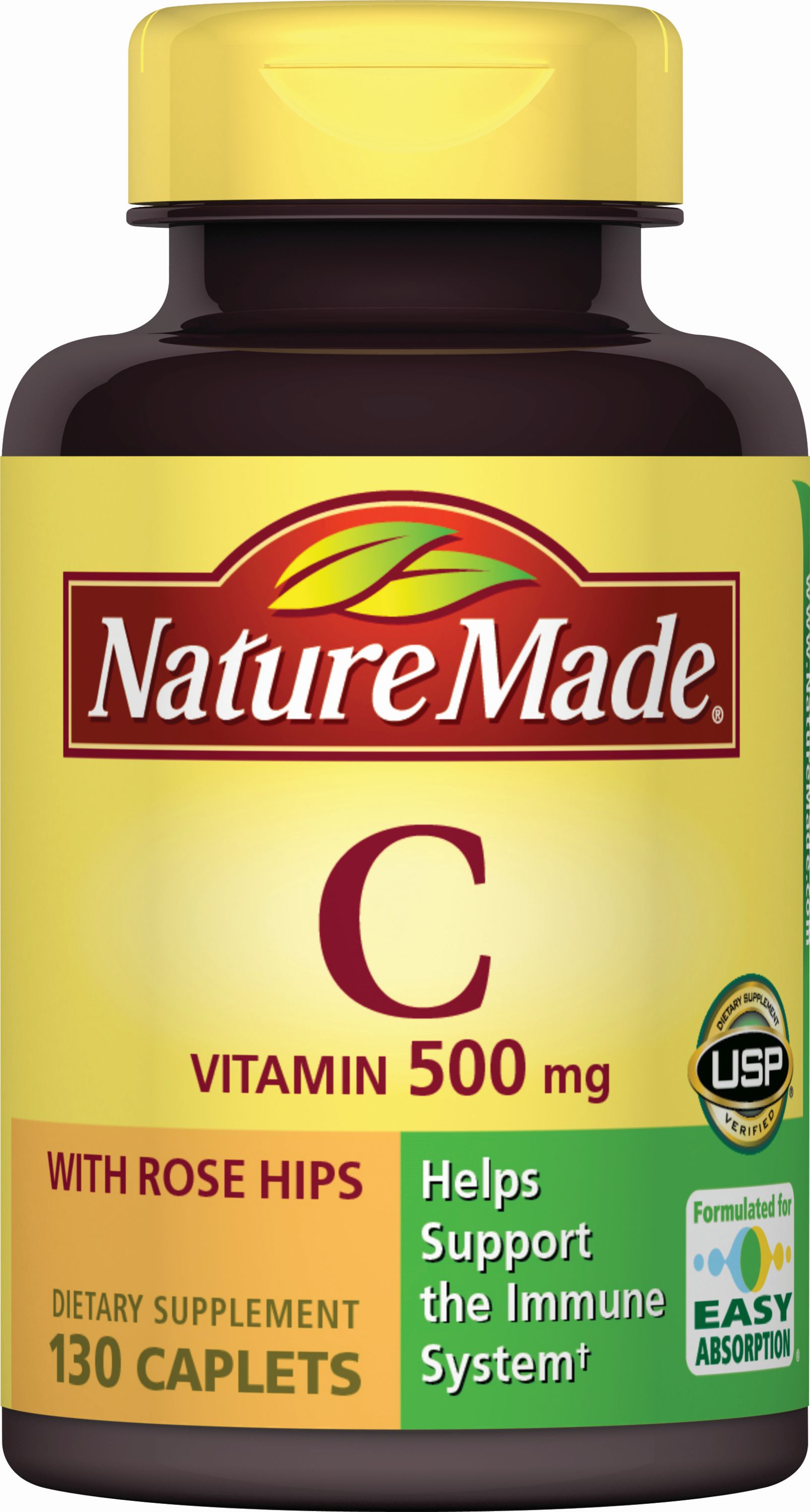 Vitamin C  500 mg, 130 Caplets