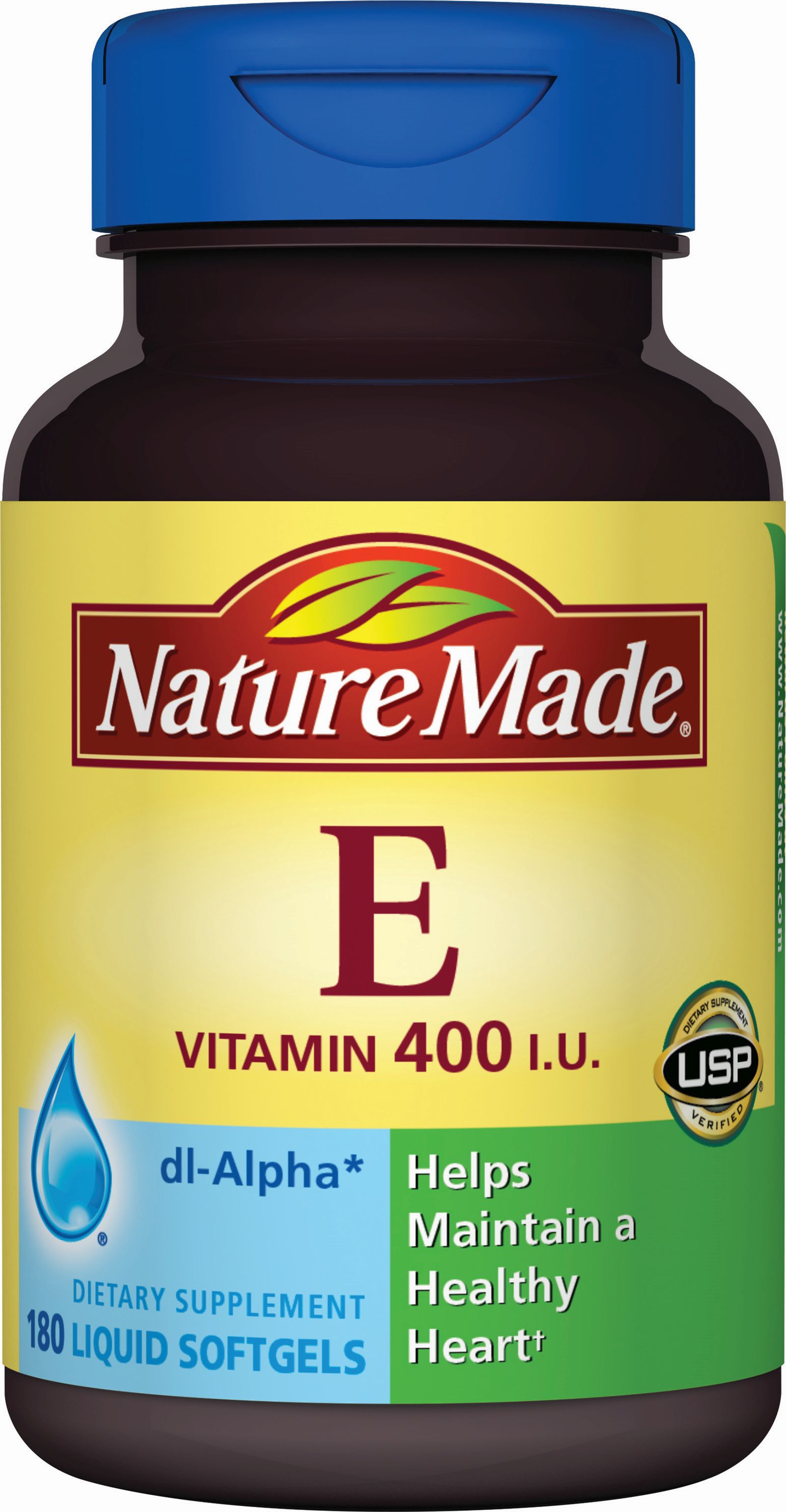 Vitamin E 400 IU, 180 Softgels