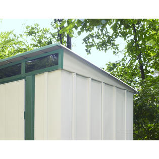 Arrow Eurolite Lean To Steel Storage Shed 8 x 4 - Lawn ...
