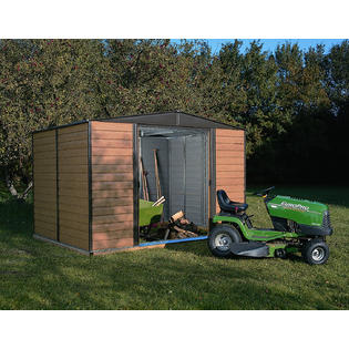 Arrow WR106 Woodridge 10' x 6' Steel Storage Shed