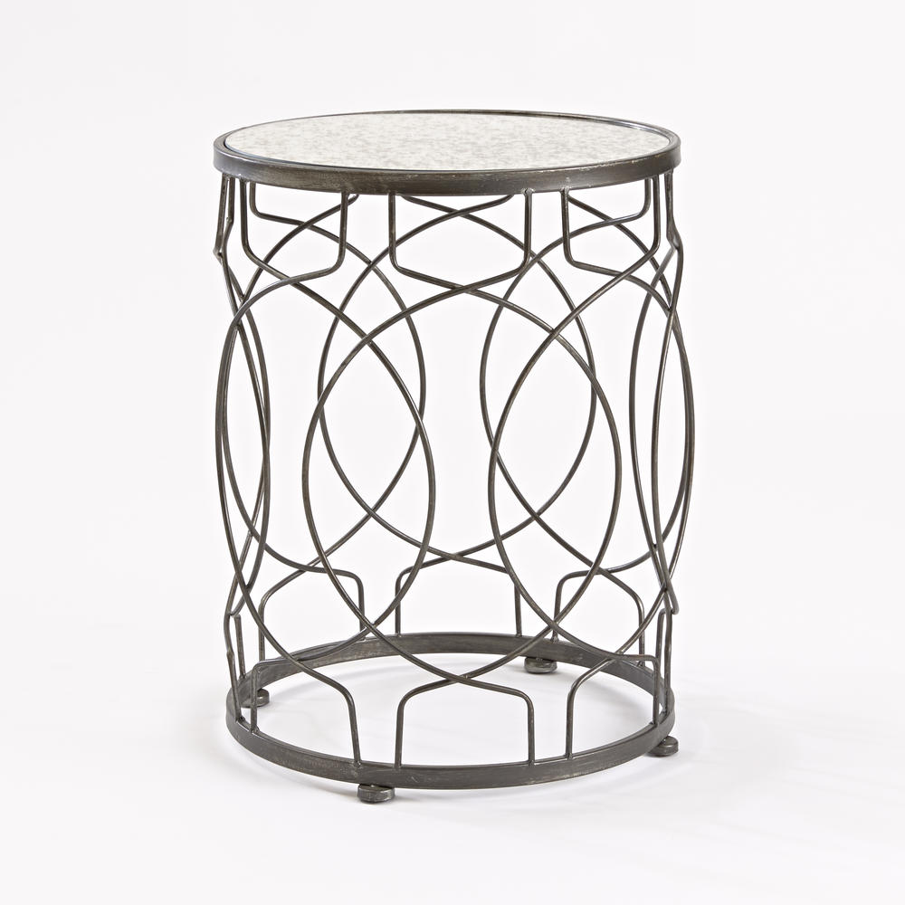 Innerspace Luxury Products Loop Side Table - Oil-Rubbed Bronze