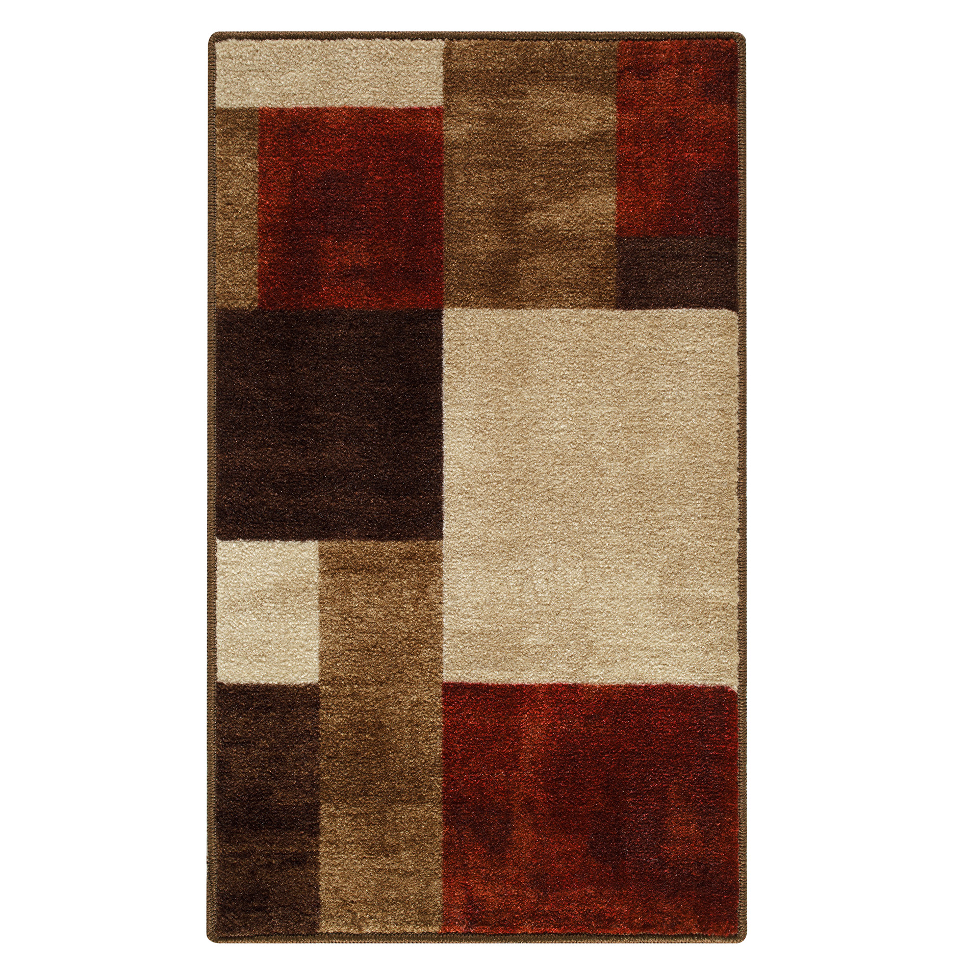 Essential Home Gallery Rug Collection - Modern Geo Chocolate | Shop Your Way: Online Shopping ...