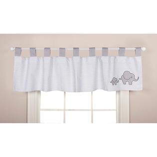 Trend Lab Safari Chevron Window Valance Baby Nursery Decor