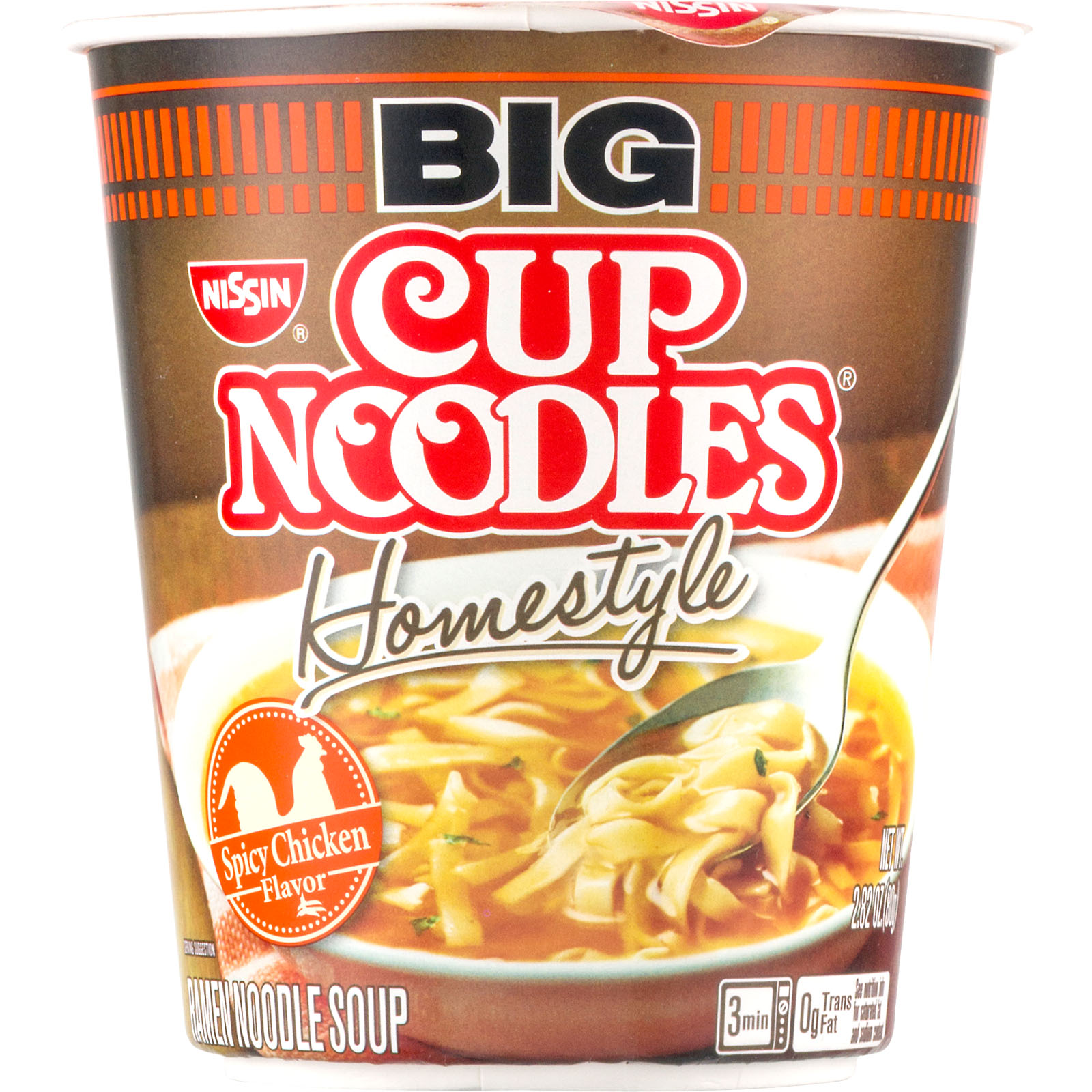 CUP NOODLE SOUP, SPICY CHICKEN
