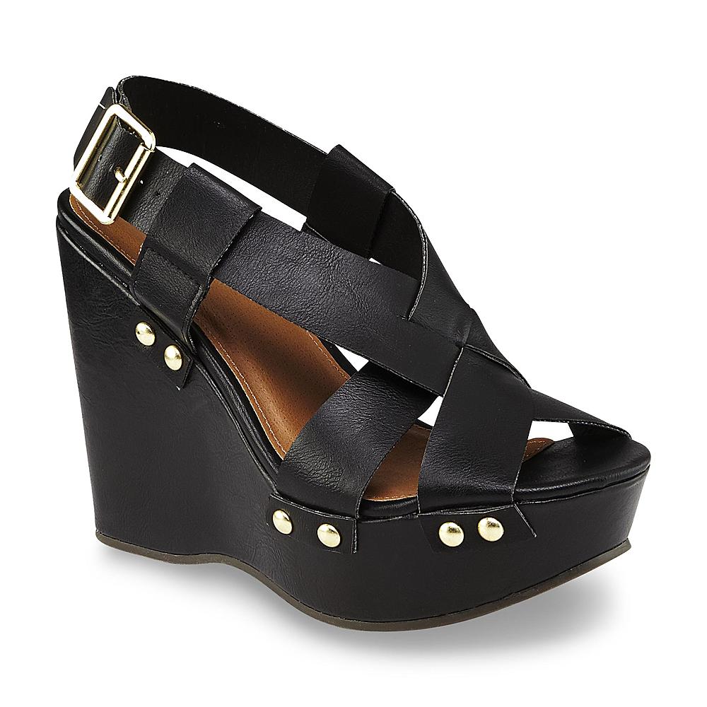 womens wedge sandals wide