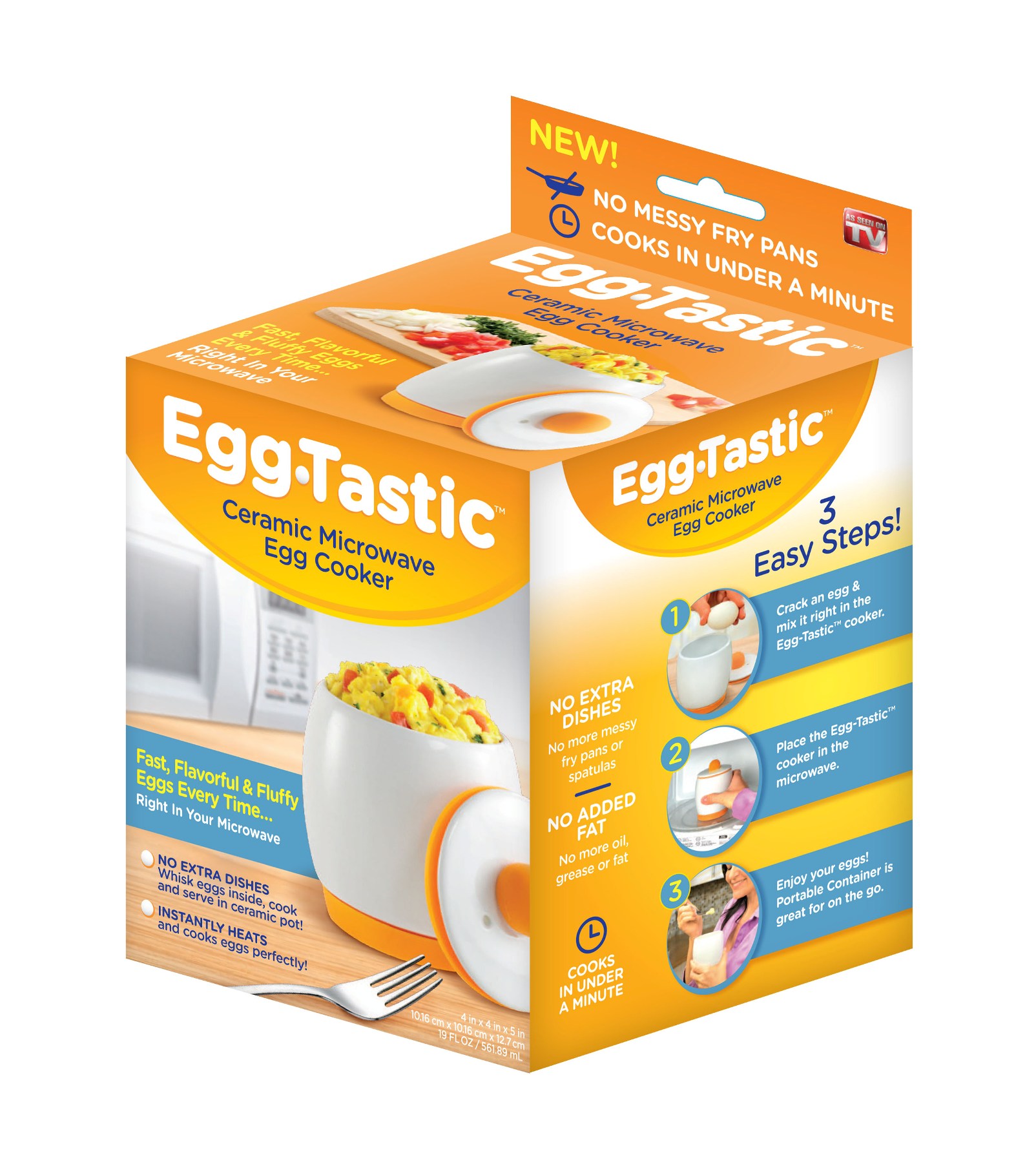 UPC 740275045213 product image for Eggtastic Ceramic Microwave Egg Cooker | upcitemdb.com