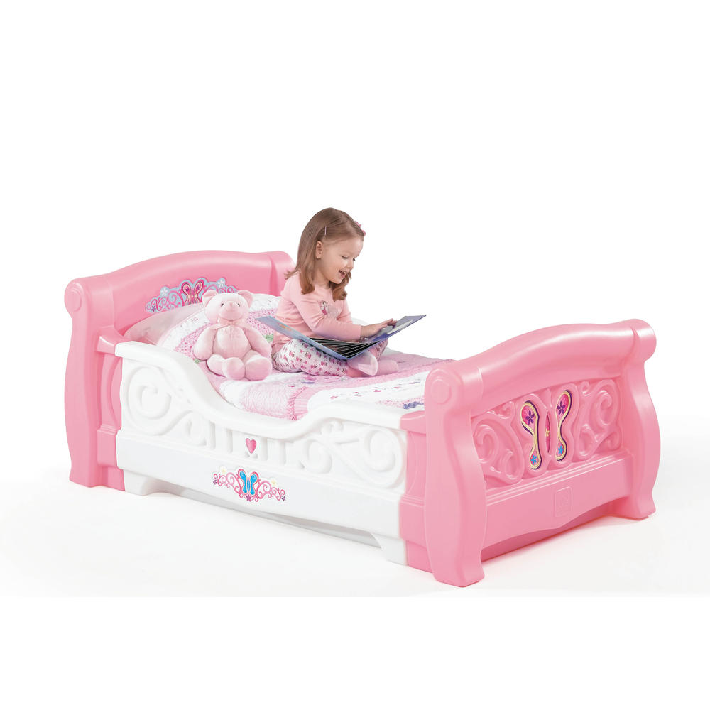 Girl's Toddler Sleigh Bed