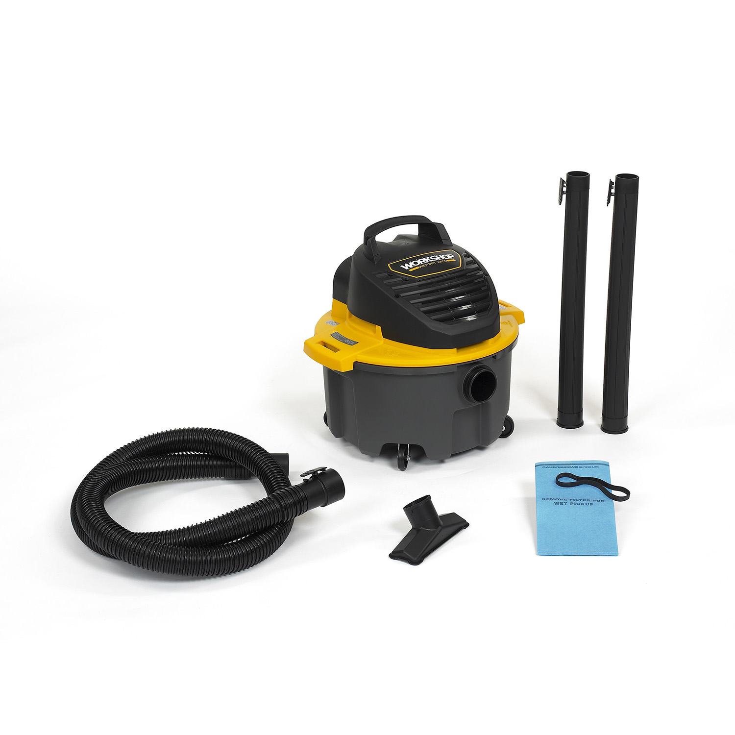 Wet Dry Vacs WS0500VA Portable Wet Dry Vacuum Cleaner, 5.0