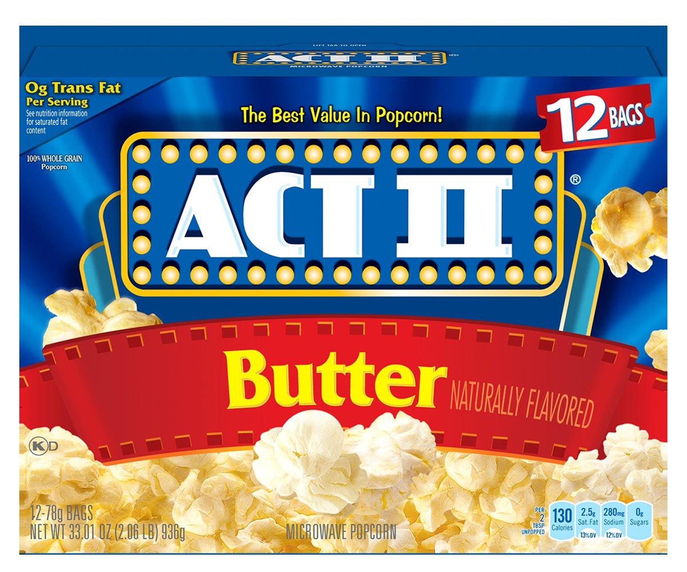 UPC 076150232219 product image for Butter Popcorn  33.01 oz 12ct | upcitemdb.com