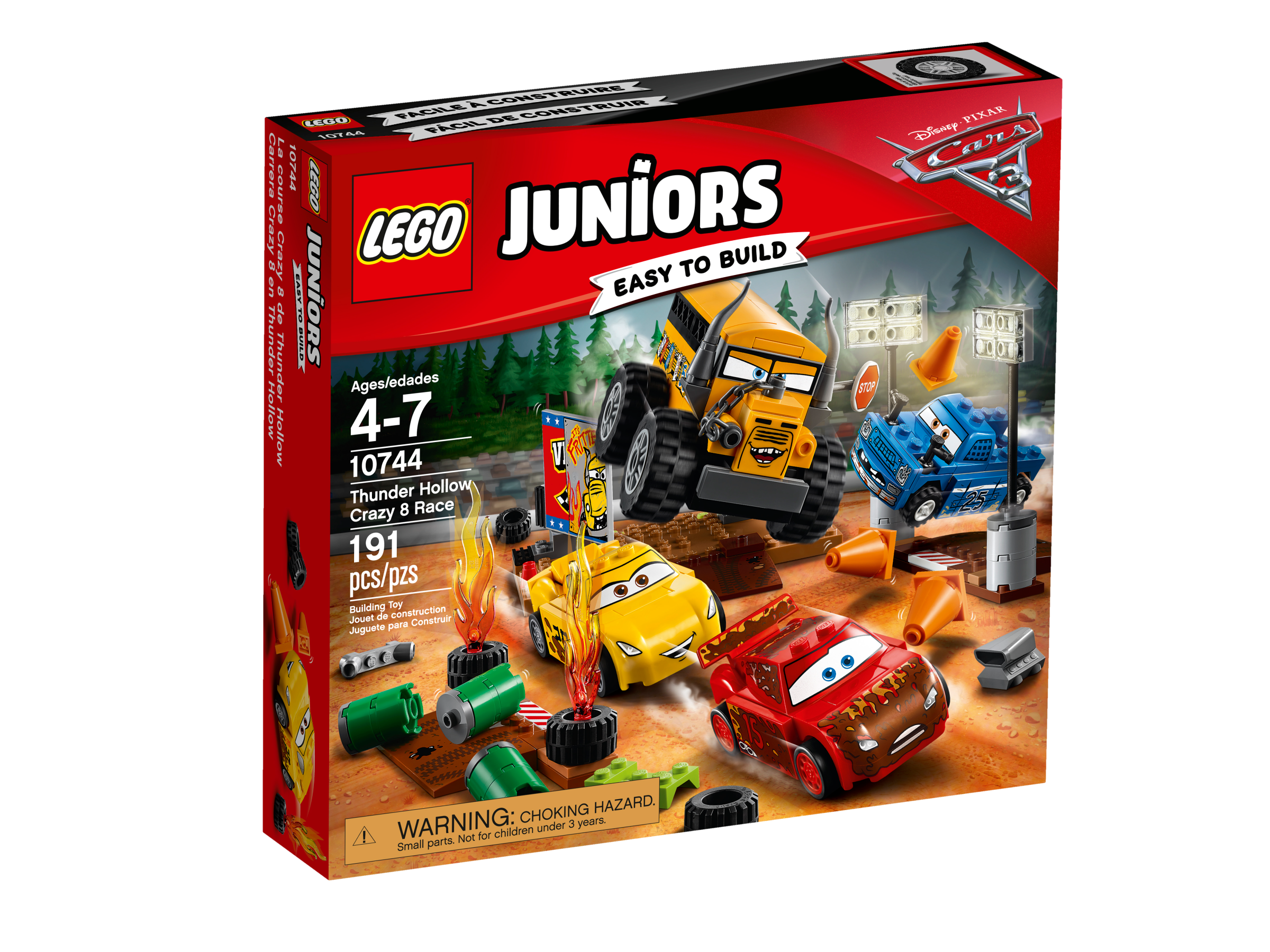 LEGO Juniors Disney Cars 3 Thunder Hollow Crazy 8 Race