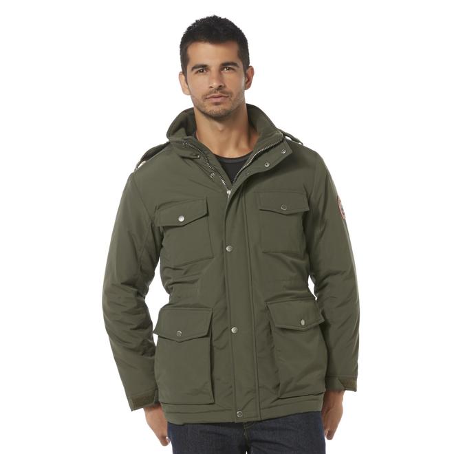 Northwest Territory Men's Hooded Winter Jacket Clothing, Shoes