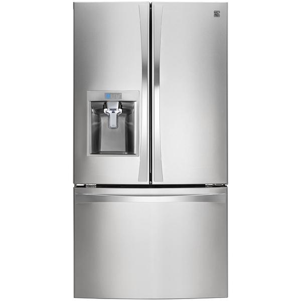 Kenmore Elite 74023 29 8 Cu Ft French Door Bottom Freezer Refrigerator Stainless Steel