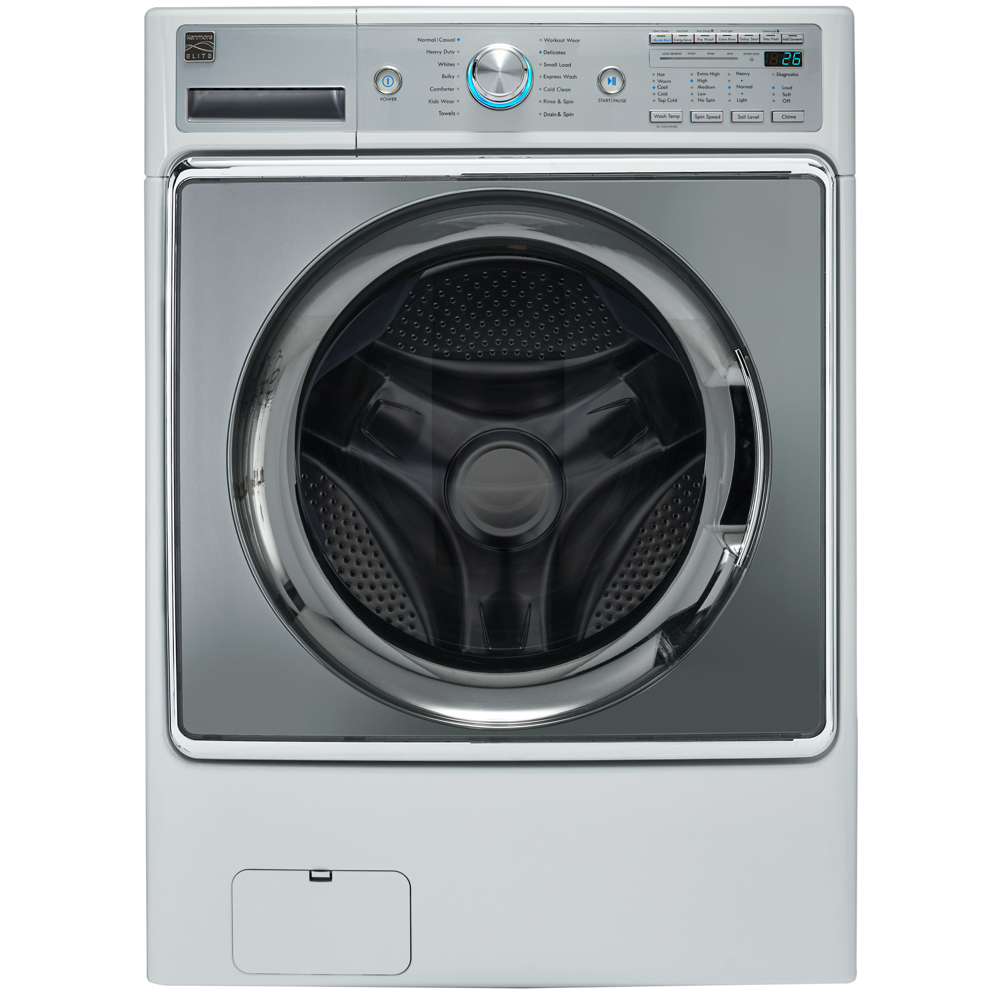 Kenmore Elite 41962, 5.2 cu. ft. FrontLoad Washer White Shop Your