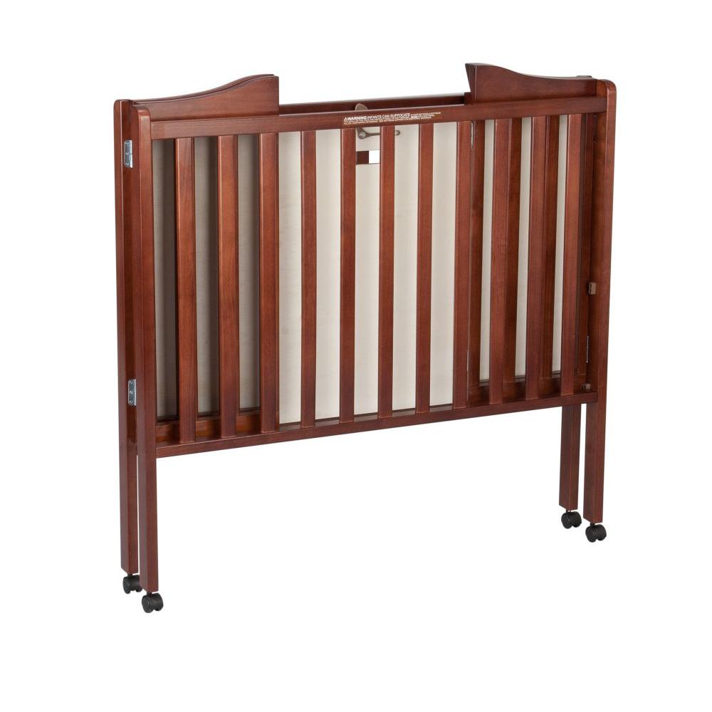 Delta Fold Away 3in1 Portable Crib, Cherry