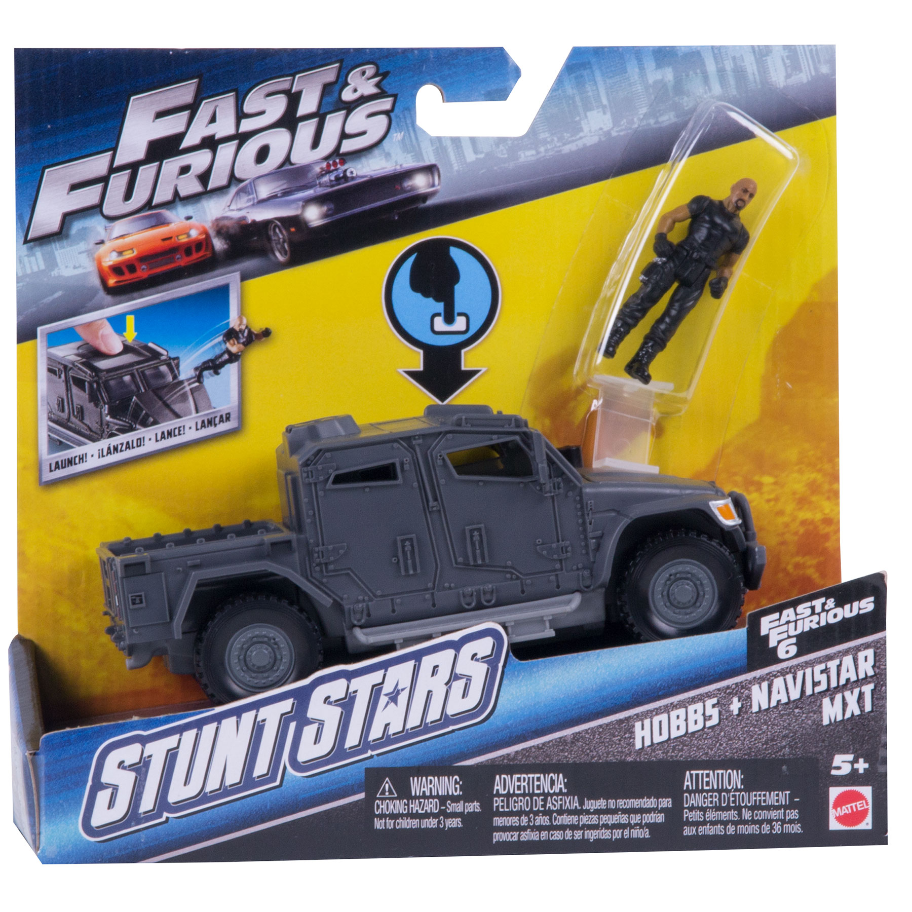 UPC 887961503333 product image for The Fast and the Furious Stunt Stars Hobbs and Navistar MXT, Multi-Color | upcitemdb.com