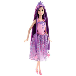 Barbie Endless Hair Kingdom Doll Purple