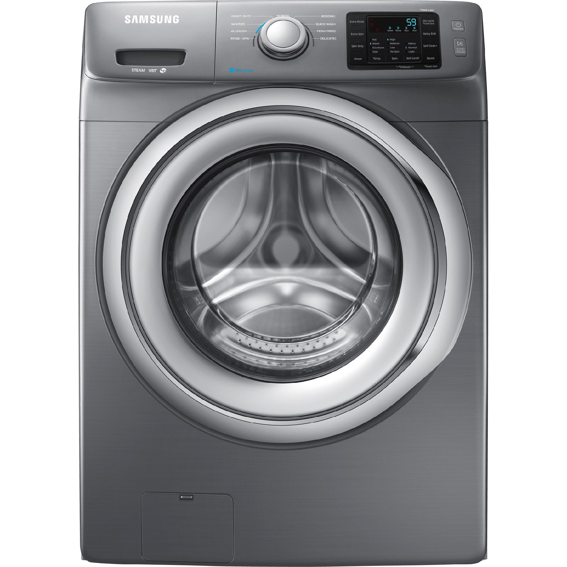 Samsung WF42H5200AP 4 2 Cu Ft Front Load Washer W Steam Washing 