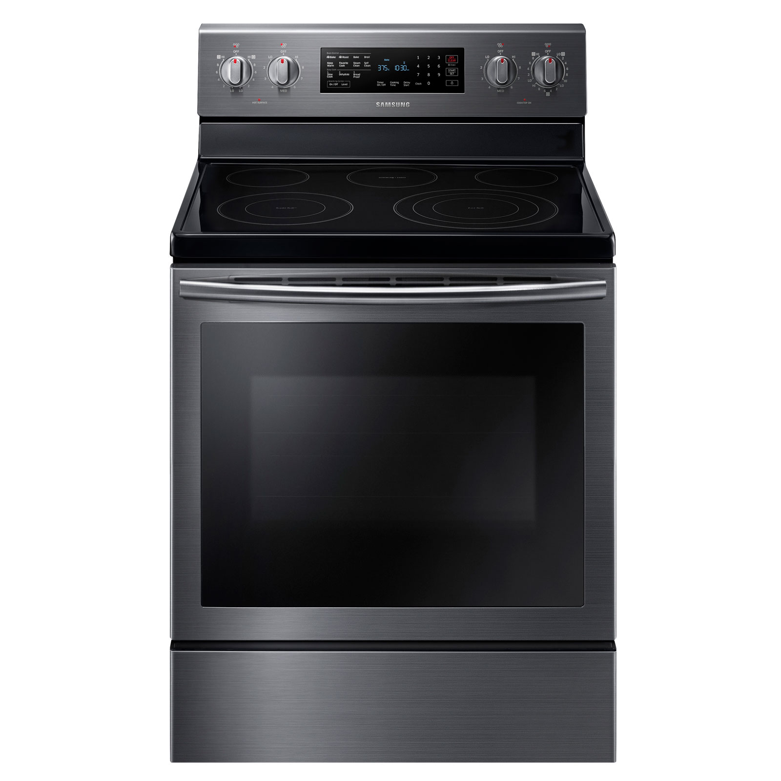 Samsung NE59J7630SG AA Electric Range with True Convection Black