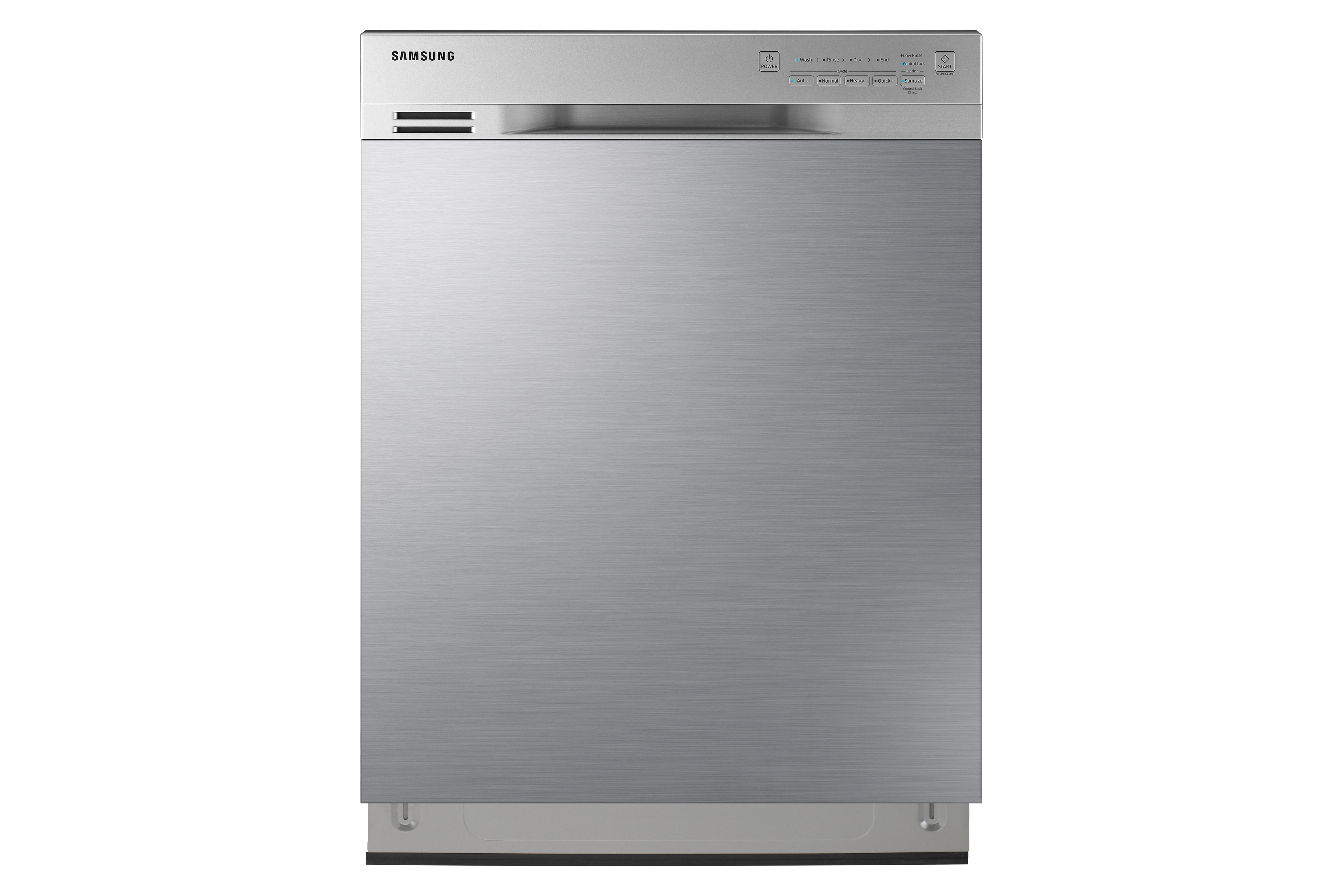 Samsung DW80J3020US Front Control Dishwasher Stainless Steel Interior