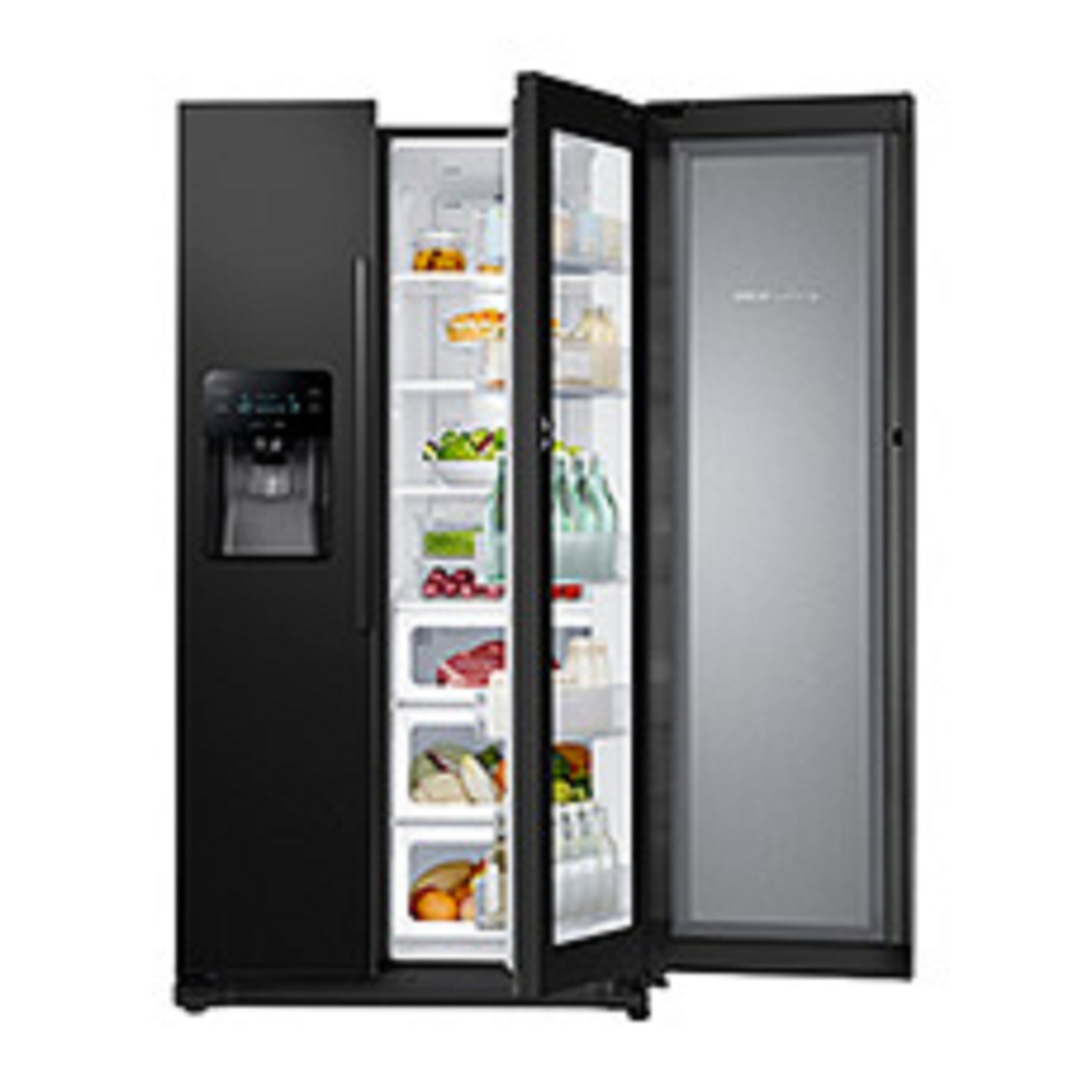 Samsung RH25H5611BC Samsung 24.7 cu. ft. Side by Side Refrigerator