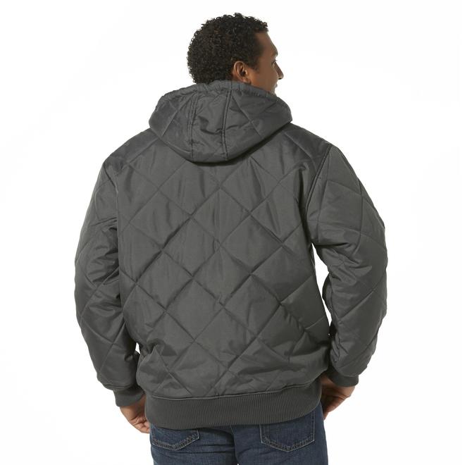 Northwest Territory Men's Big & Tall Quilted Trucker Jacket Clothing