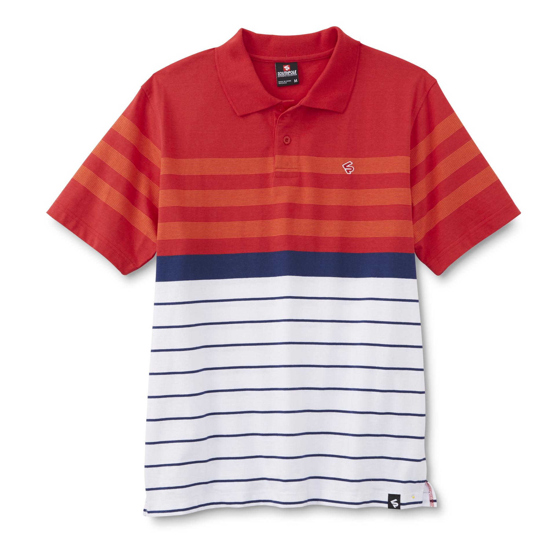 Southpole Young Men's Polo Shirt Striped Sears
