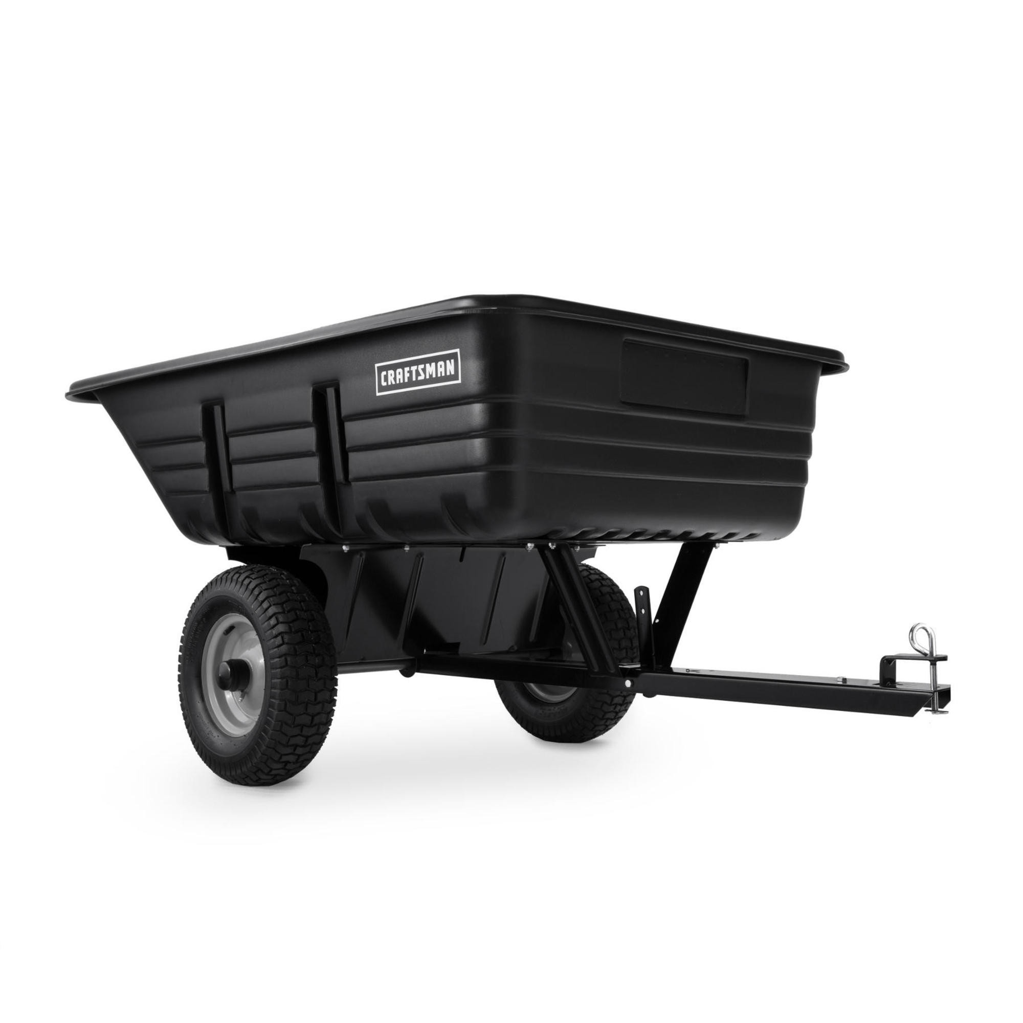 Craftsman 450330 15cu.ft. Poly Tow Cart Shop Your Way Online