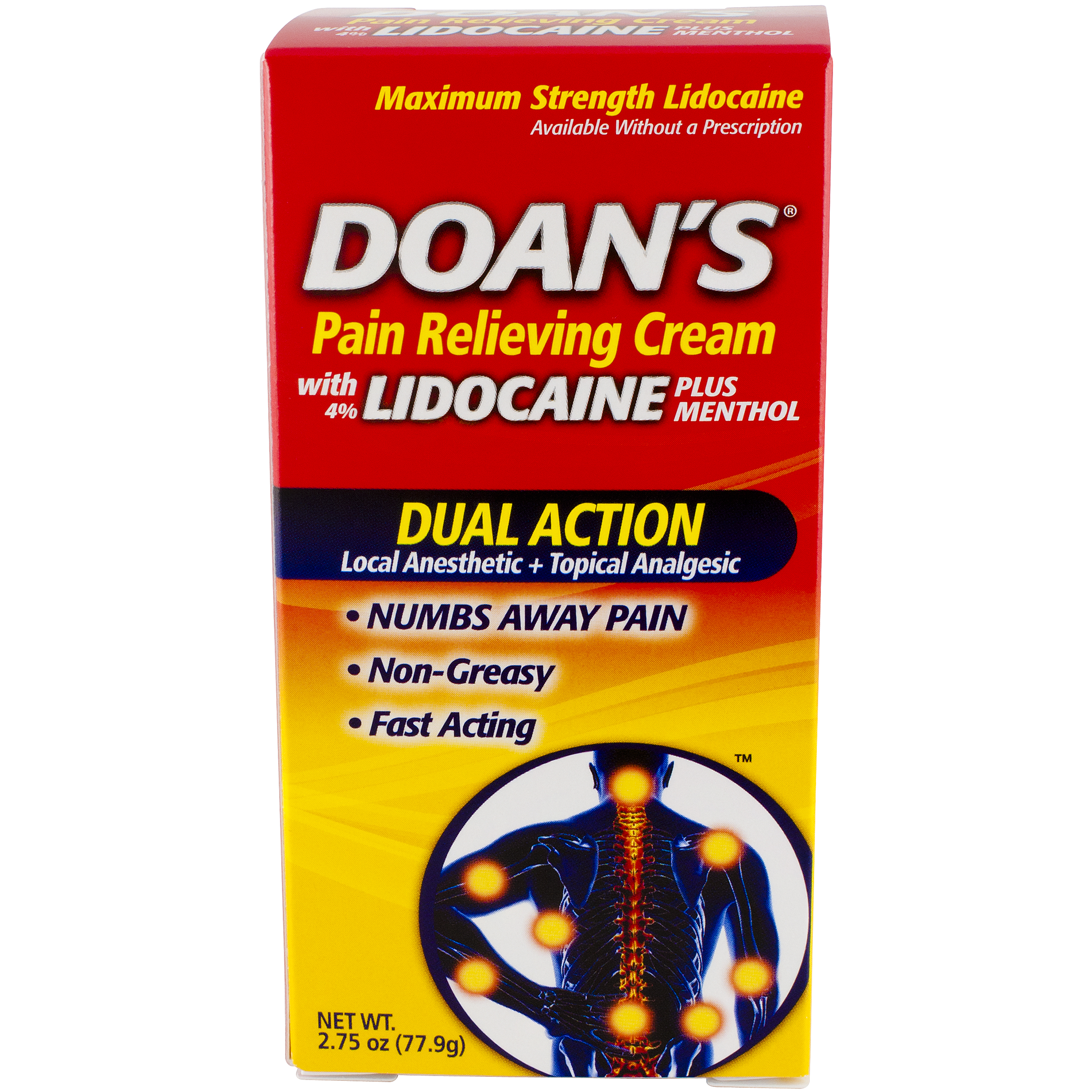 UPC 849648000023 Pain Relieving Cream with Lidocaine