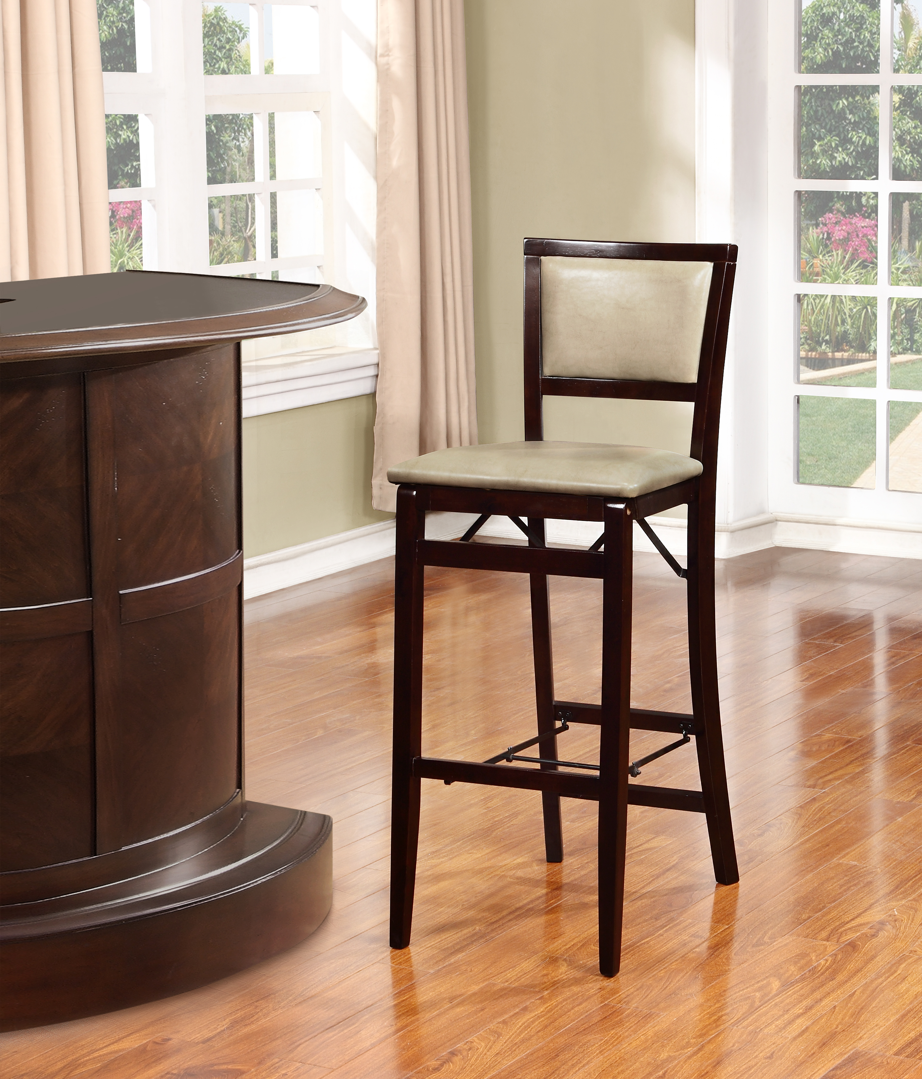 Elegant Wood Bar Stool | Kmart.com