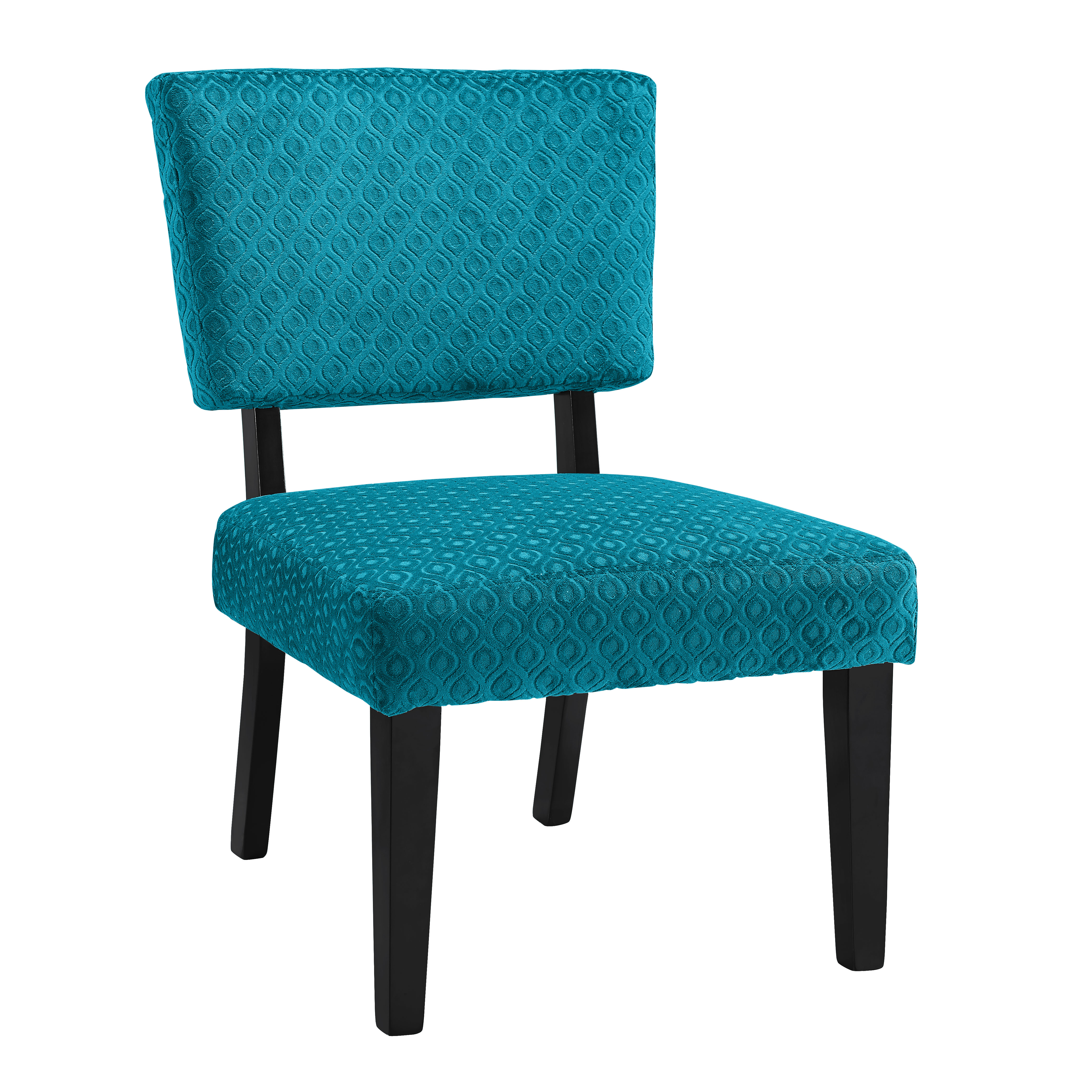 Linon Taylor Teal Blue Accent Chair | Shop Your Way ...