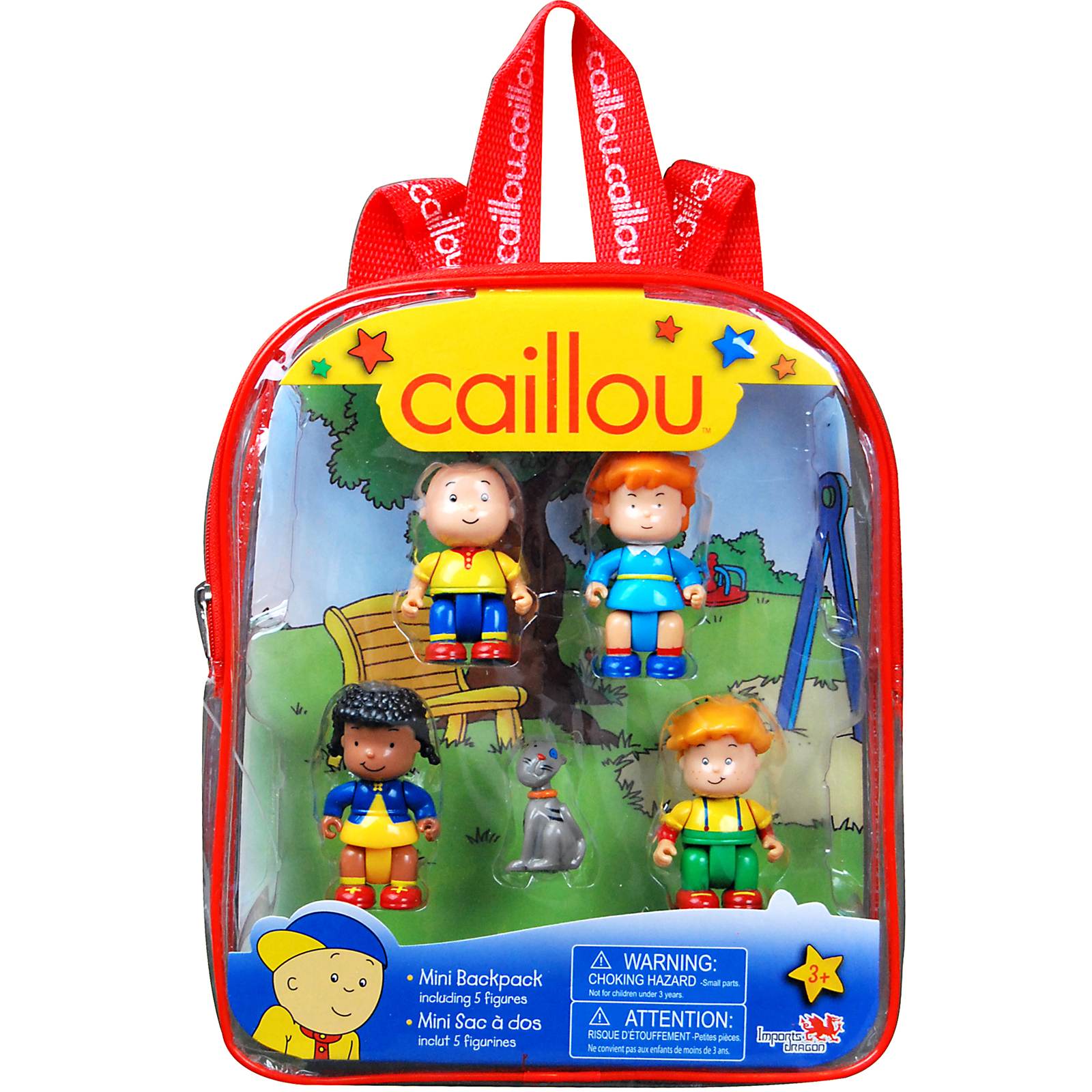 UPC 672781025956 product image for Caillou Mini Red Backpack | upcitemdb.com