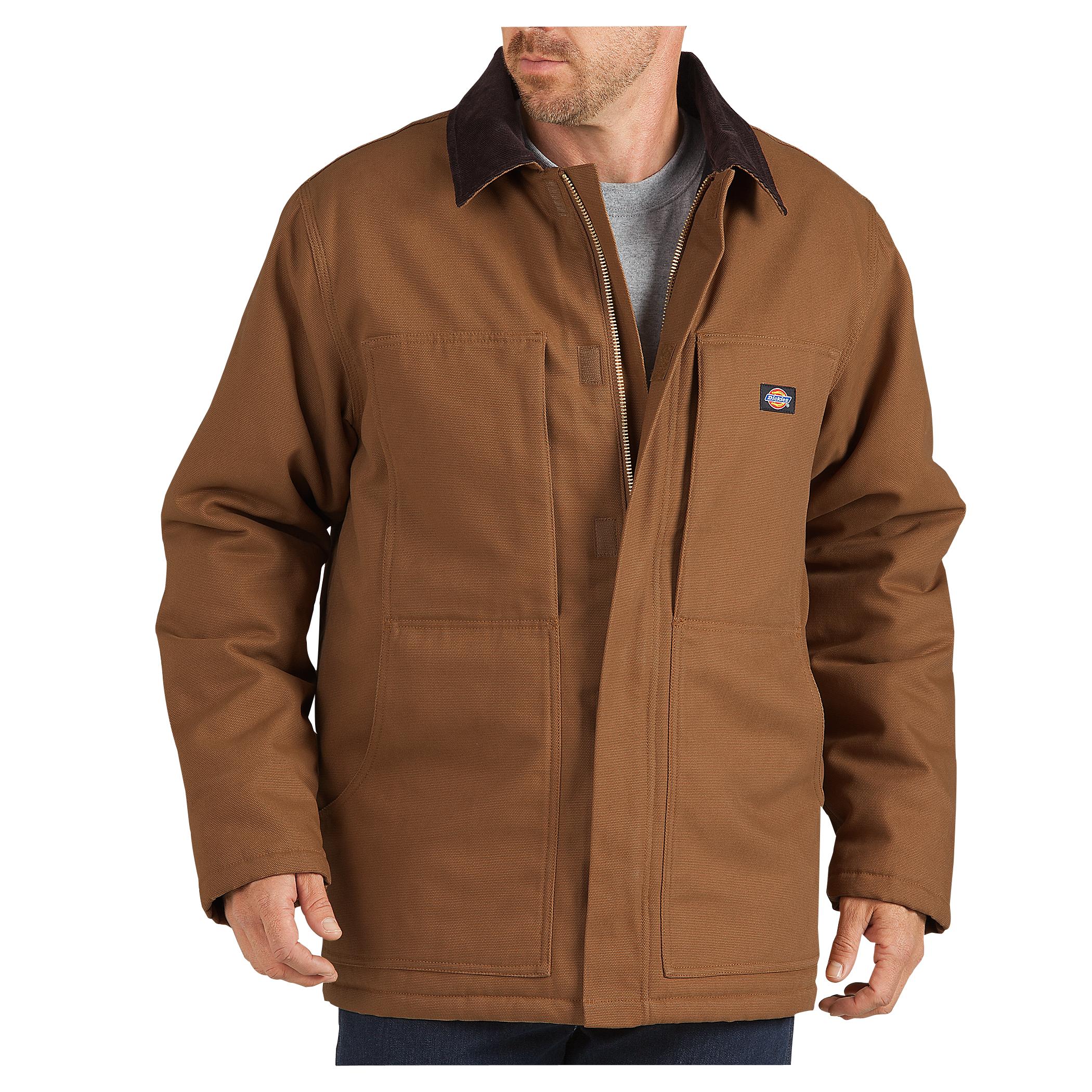 Dickies Men's Sanded Duck Jacket TC845 Clothing Men's Clothing