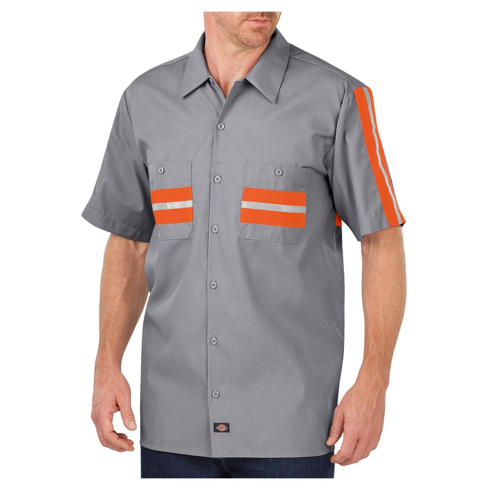 Men's E-Vis Short Sleeve Work Shirt VS120