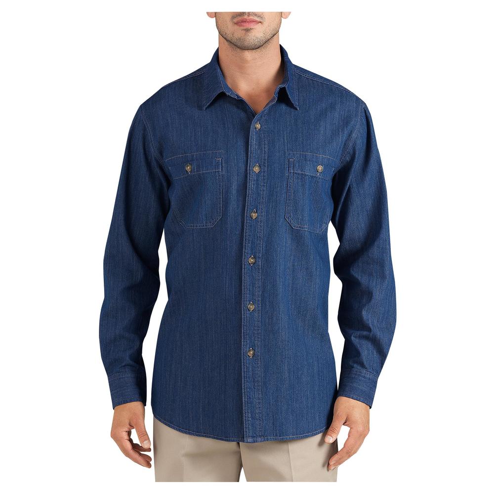 Men's Long Sleeve Denim Shirt WL628