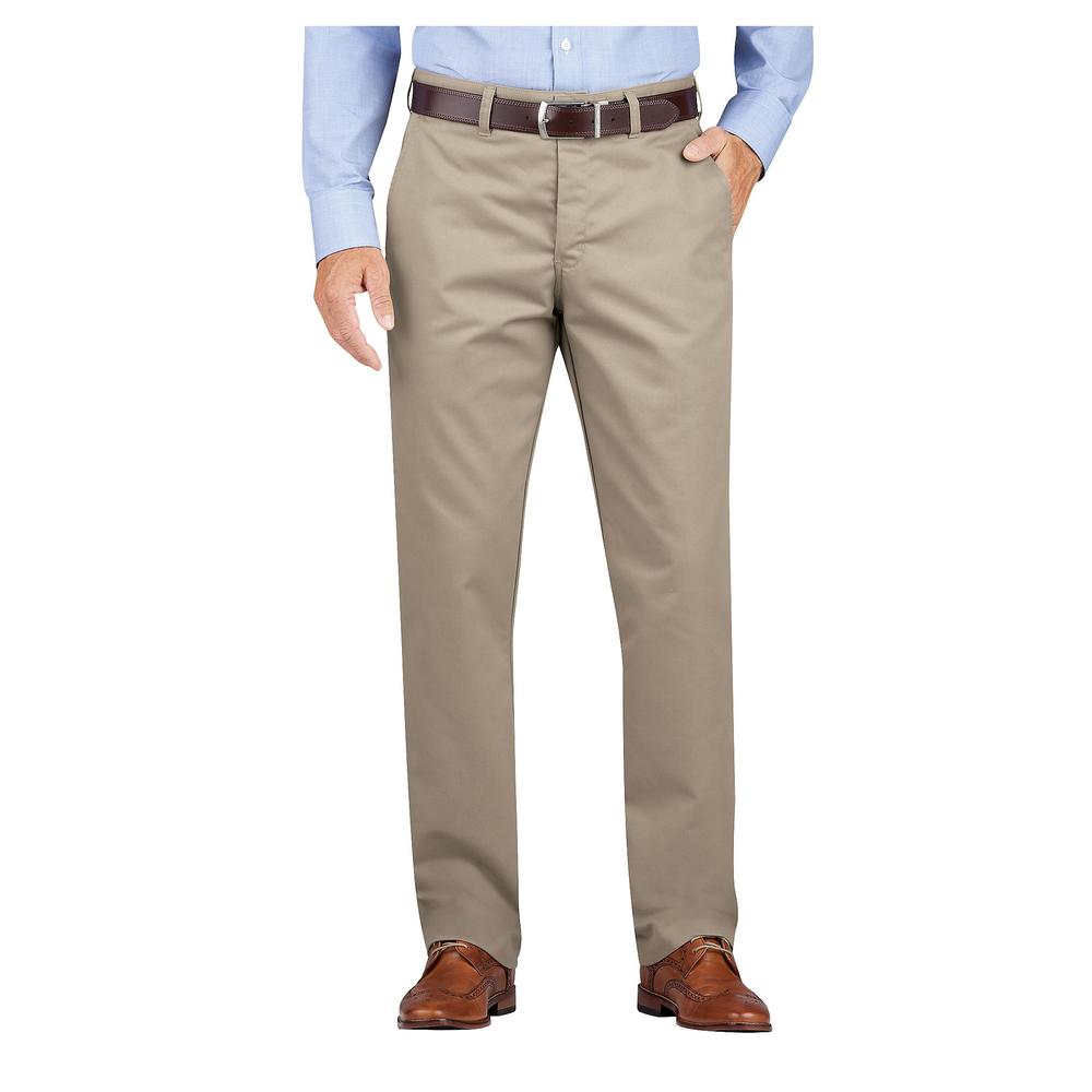 Men's Flat Front Khaki Pant Tapered Leg WP902