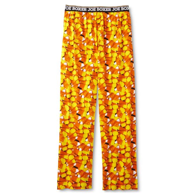 Joe Boxer Men's Halloween Pajama Pants Candy Corn